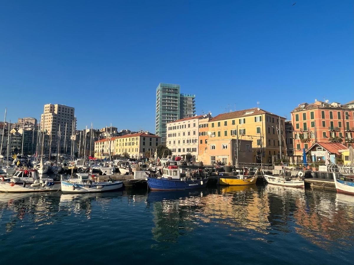 Il Nido Di Giraben Apartment Savona Luaran gambar